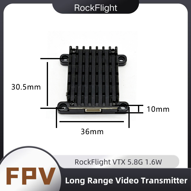 RockFlight TX663 VTX 5.8G 48CH - đánh giá và giá Fpv Drone Transmitter