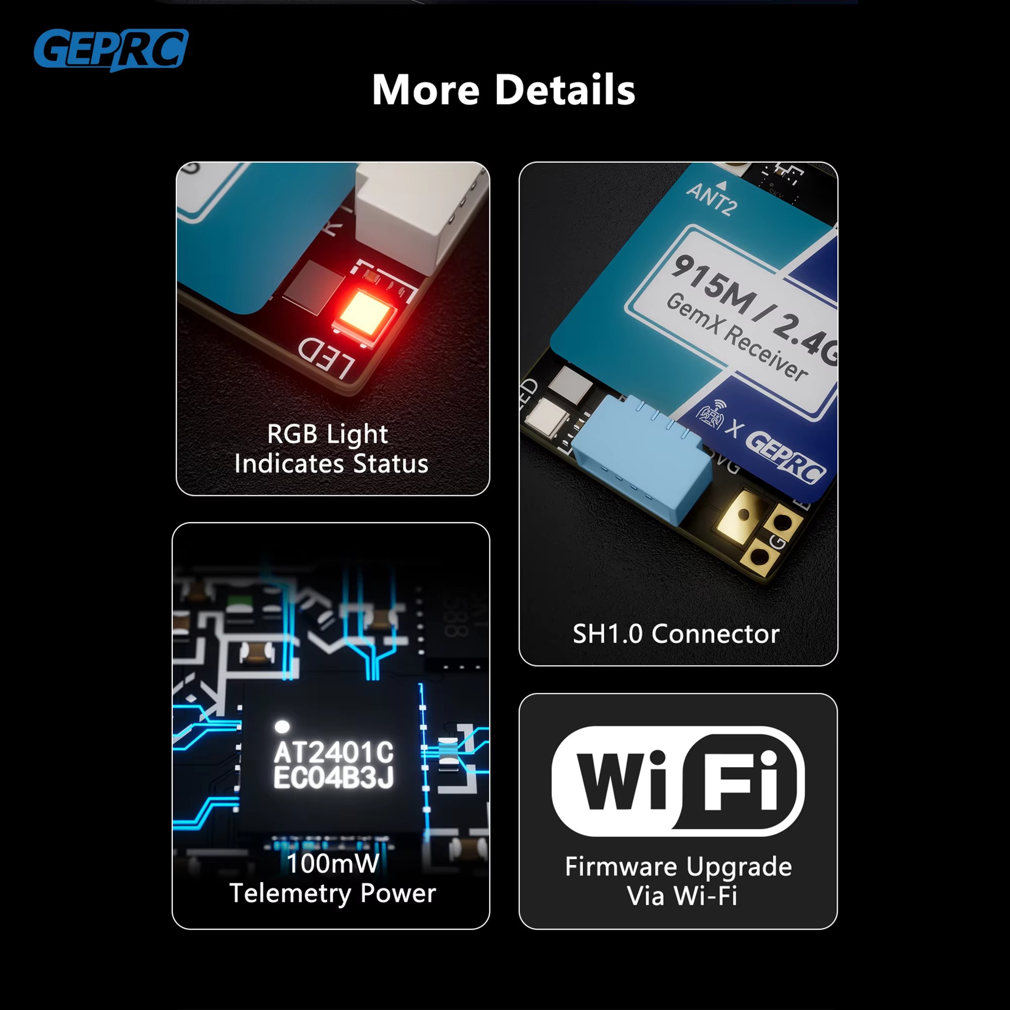 GEPRC ELRS 915M/2.4G Gemini Xr - đánh giá và giá Fpv Drone Quadcopter