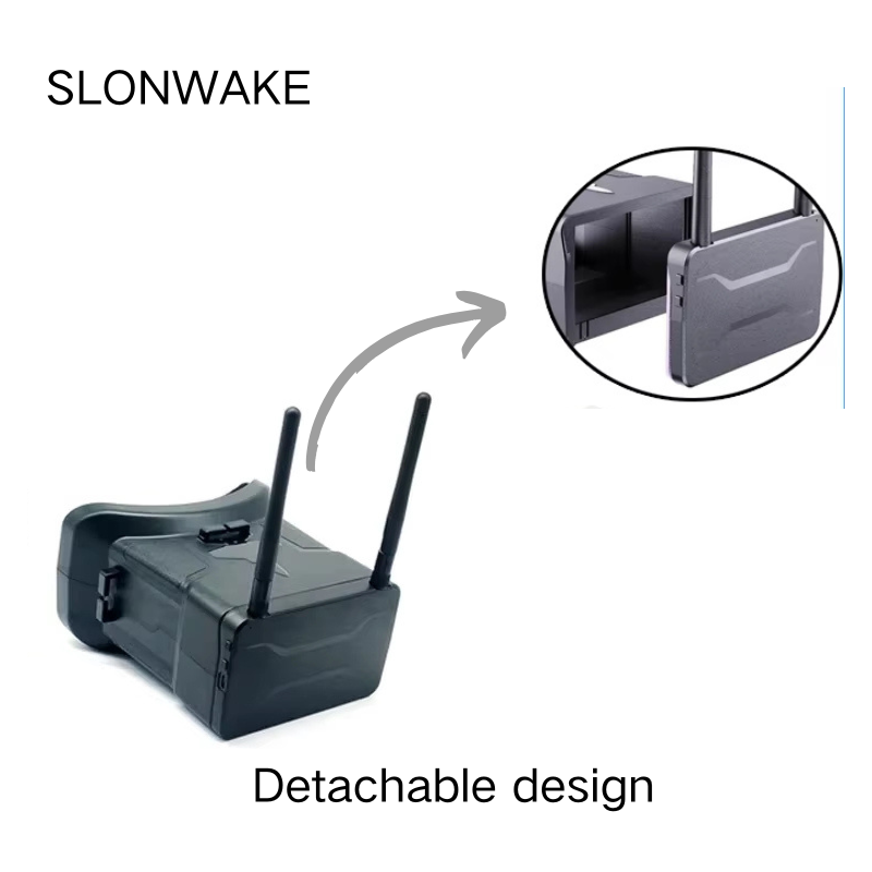 5.8G FPV Goggles 4.3 Inch 480* - đánh giá và giá Fpv Drone Goggles