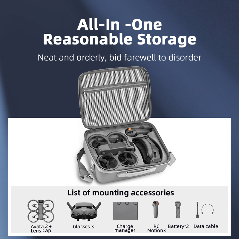 Travel Carrying Case for DJI A - đánh giá và giá Fpv Drone Bag