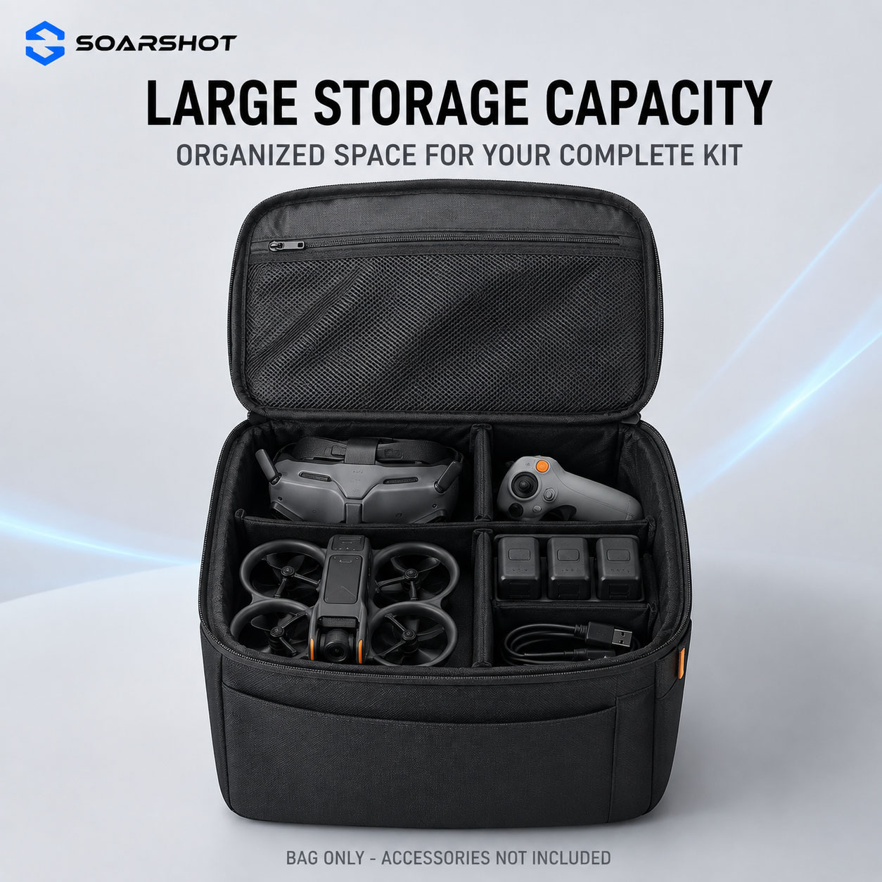 SOARSHOT Carrying Case for DJI - đánh giá và giá Fpv Drone Bag